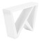 Monarch Specialties Accent Table, Console, Entryway, Narrow, Sofa, Living Room, Bedroom, Laminate, White, Contemporary I 2429 - alternate 1